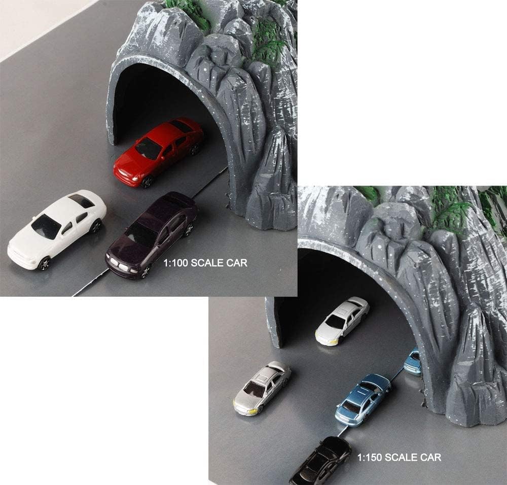 NWFashion Model Scenery 1:160 Scale N Gauge Plastic Rockery Tunnel Track Train Accessories Toy (1PC)