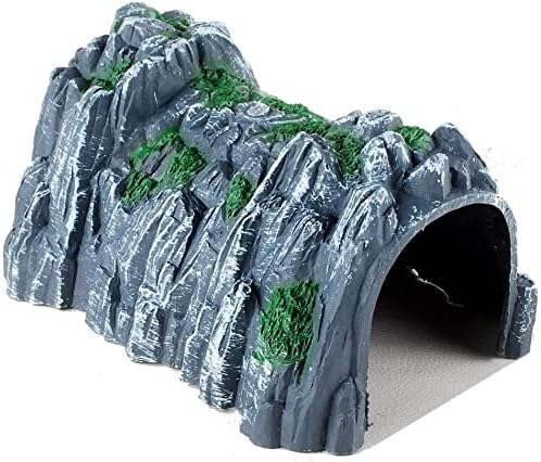 NWFashion Model Scenery 1:160 Scale N Gauge Plastic Rockery Tunnel Track Train Accessories Toy (1PC)