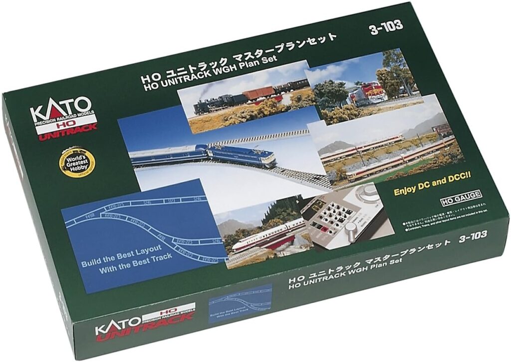 Kato USA Model Train Products UNITRACK Worlds Greatest Hobby Plan Set